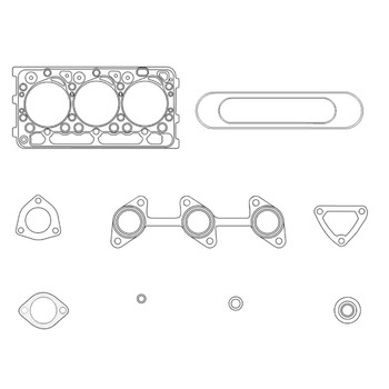 130-1383 - UPPER GASKET KIT - (TORO ORIGINAL OEM)