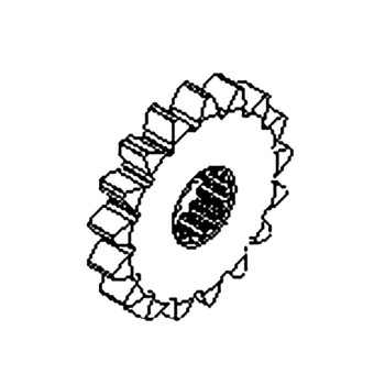 130-2312 - GEAR-INTERMEDIATE 17 TOOTH - (TORO ORIGINAL OEM) - Image 1