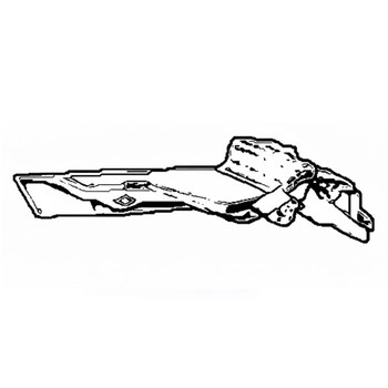 131-1765 - SHROUD-LOWER RH - (TORO ORIGINAL OEM)