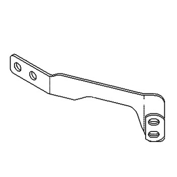 132-1174 - BRACKET-MUFFLER REAR - (TORO ORIGINAL OEM) - Image 1