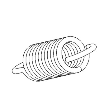 132-5146 - SPRING-EXTENSION - (TORO ORIGINAL OEM) - Image 1