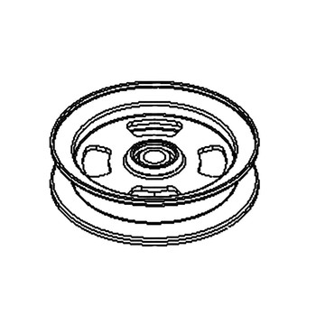 132-9425 - PULLEY-IDLER FLAT - (TORO ORIGINAL OEM) - Image 1