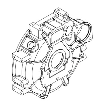 134-1397 - HOUSING-FLYWHEEL - (TORO ORIGINAL OEM)