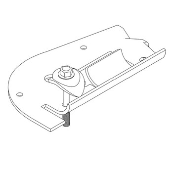 134-5560 - PLATE-BRACKET LEVER RAISE TINE - (TORO ORIGINAL OEM)