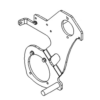 135-5453-03 - BRACKET-ENGINE PUMP - (TORO ORIGINAL OEM) - Image 1