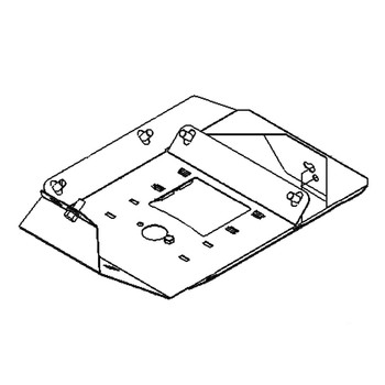 135-5572 - PLATE-BASE HOPPER - (TORO ORIGINAL OEM) - Image 1