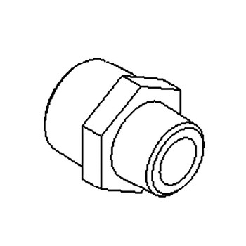 135-5742 - FITTING-NIPPLE - (TORO ORIGINAL OEM) - Image 1