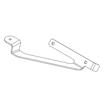 135-6918-03 - FORWARD SUPPORT LH MUD FLAP - (TORO ORIGINAL OEM)