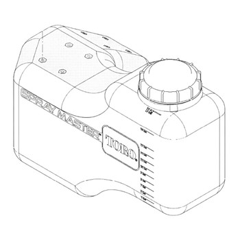 1357872 ASMTANK LT (TORO ORIGINAL OEM)