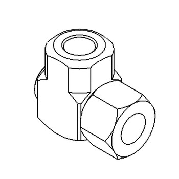 135-8421 - SWIVEL 3/8" NPT - (TORO ORIGINAL OEM) - Image 1