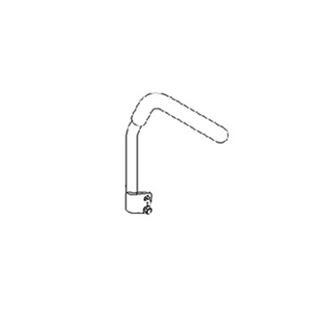 136-1725 - RH CONTROL HANDLE ASM - (TORO ORIGINAL OEM)