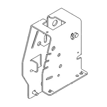 138-7599-03 - PLATE-CONTROL BOX RH - (TORO ORIGINAL OEM) - Image 1
