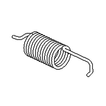 139-1845 - SPRING-TENSION BELT - (TORO ORIGINAL OEM) - Image 1