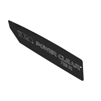 1393516 DECALSHROUD LH (TORO ORIGINAL OEM)