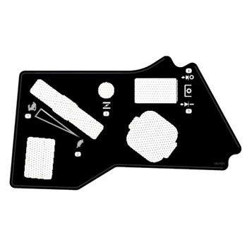 1397473 DECALPANEL CONTROL (TORO ORIGINAL OEM)