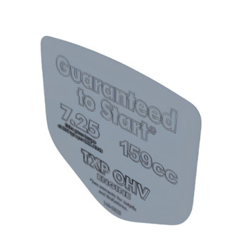 1403823 DECALSHROUD (TORO ORIGINAL OEM)