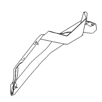 140-7980 - SIDE POD RH - (TORO ORIGINAL OEM) - Image 1