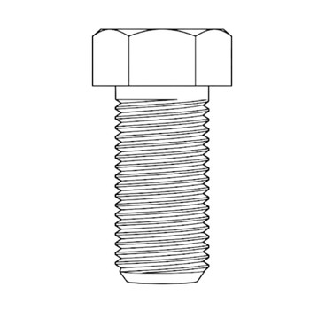 1420469 1/420 X 1/2 S/S HEX HEAD CAP SCREW (TORO ORIGINAL OEM)