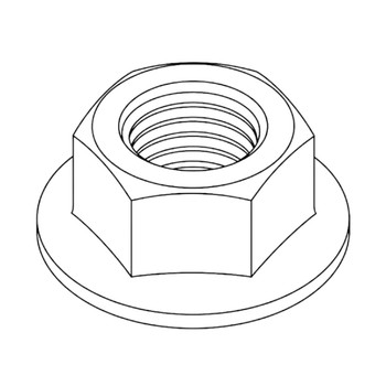 1420547 1032 S/S HEX FLANGE NUT (TORO ORIGINAL OEM)