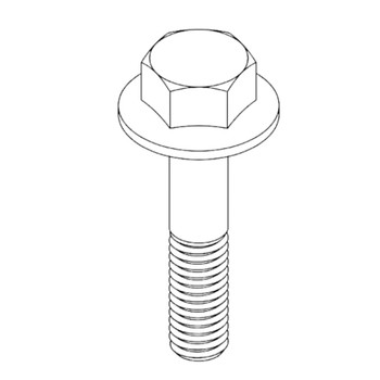 1420554 1/4X1 HEX FLANGE BOLT S/S (TORO ORIGINAL OEM)