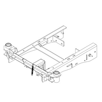 142-0778 - WLD FRONT FRAME JR36 24 GALLON UNIT - (TORO ORIGINAL OEM)