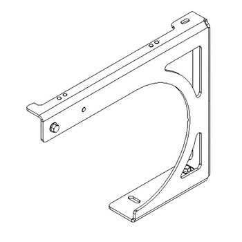 142-0784 - WLD FRAME HOPPER L 120 - (TORO ORIGINAL OEM)