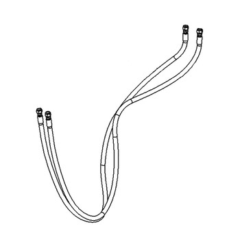 142-3111 - HOSE ASM HYD HP - (TORO ORIGINAL OEM) - Image 1