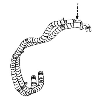 142-3116 - HOSE ASM-HYD HP - (TORO ORIGINAL OEM) - Image 1