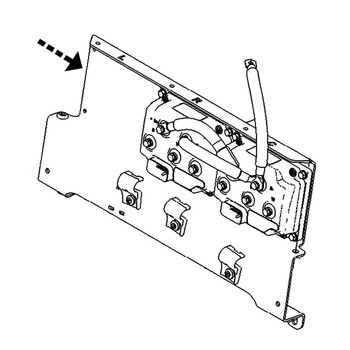 144-6956-03 - PLATE-MOTOR CONTROLLER MNT - (TORO ORIGINAL OEM) - Image 1