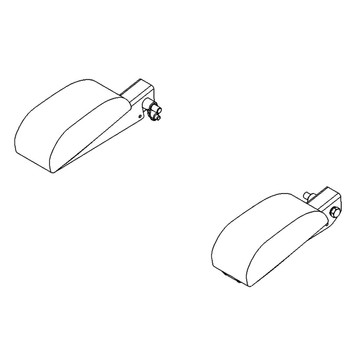 145-3641 - ARMREST KIT - (TORO ORIGINAL OEM) - Image 1