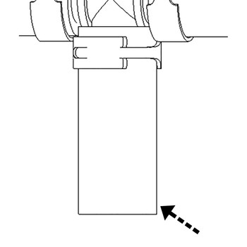 147-0204 - HYDRAULIC HOSE - (TORO ORIGINAL OEM) - Image 1