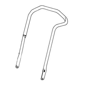 17-4400 - UPPER HANDLE - (TORO ORIGINAL OEM)