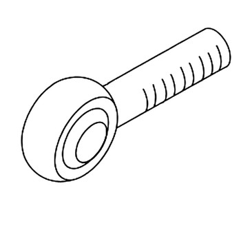 2411-50 - END-ROD LH - (TORO ORIGINAL OEM) - NO LONGER AVAILABLE