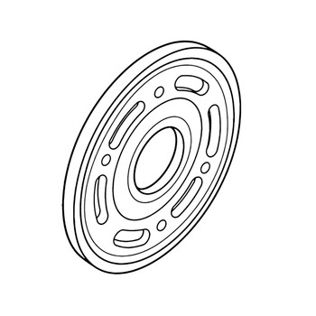 28-3380 - PLATE-VALVE MOTOR - (TORO ORIGINAL OEM)