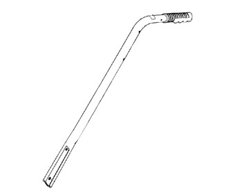 29-6440 - LEFT HANDLE - (TORO ORIGINAL OEM)