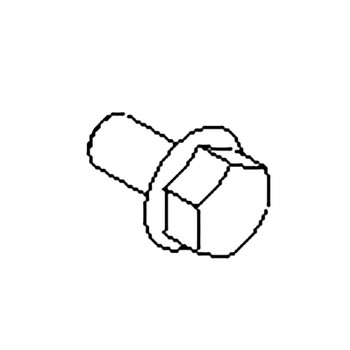 33104-016 - SCREW-HHF - (TORO ORIGINAL OEM) - Image 1