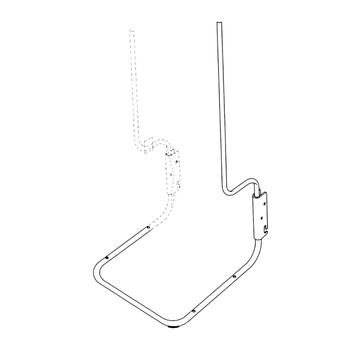 43-0720 - LOWER SUPPORT TUBE ASM - (TORO ORIGINAL OEM)