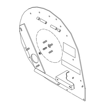 67-005-0072 - BLOWER SIDE BACK WA - (TORO ORIGINAL OEM)