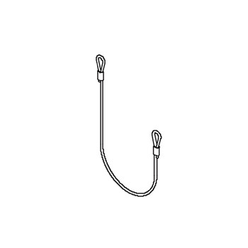 92-5971 - LANYARD-GATE - (TORO ORIGINAL OEM) 92-5971 - LANYARD-GATE - (TORO ORIGINAL OEM)