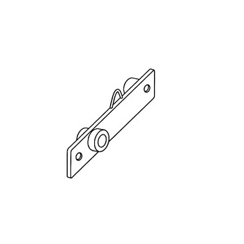 T7412 - WHEEL ARM RIGHT AXLE - (TORO ORIGINAL OEM)