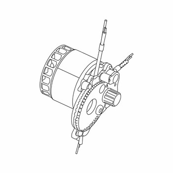 205429001 MOTOR ASSEMBLY Part # MOTOR ASSEMBLY (HOMELITE ORIGINAL OEM)