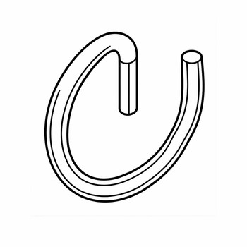 678077001 PISTON PIN CLIP Part # PISTON PIN CLIP (HOMELITE ORIGINAL OEM)