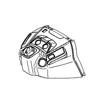 Husqvarna 581466902 - Upper Assy Gt2 498 Gry - Original OEM part PACK OF 2