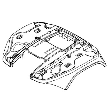 Husqvarna 597320801 - Body - Original OEM part