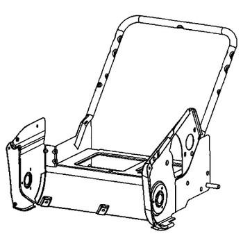 Husqvarna 501154801 - Frame.Weldment.Black.479 - Original OEM part