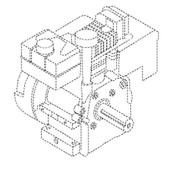 Husqvarna 590218604 - Engine 208Cc 49 State - Original OEM part