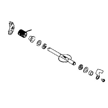 Husqvarna 593776901 - Throttle Shaft Carb - Original OEM part