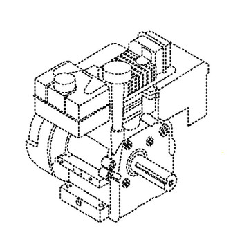 Husqvarna 598610606 - Engine Rato 252Cc (Carb) Swiss - Original OEM part