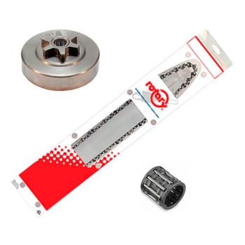 14" Bar Chain And Complete Sprocket Kit For SHINDAIWA 335 Chainsaw