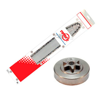 14" Bar Chain And Complete Sprocket Kit For SHINDAIWA 358 Chainsaw